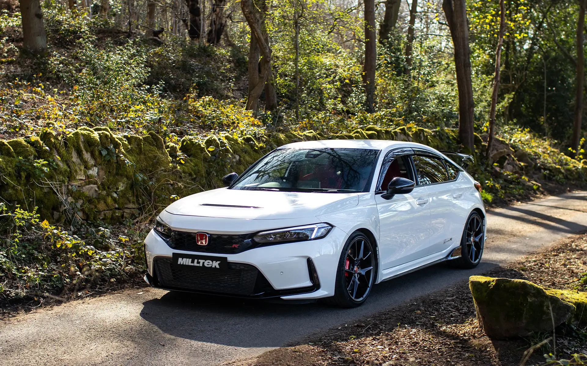 Milltek Valved Road+ Cat-Back Exhaust | Honda Civic FL5 Type R - Carbon Fibre Tips