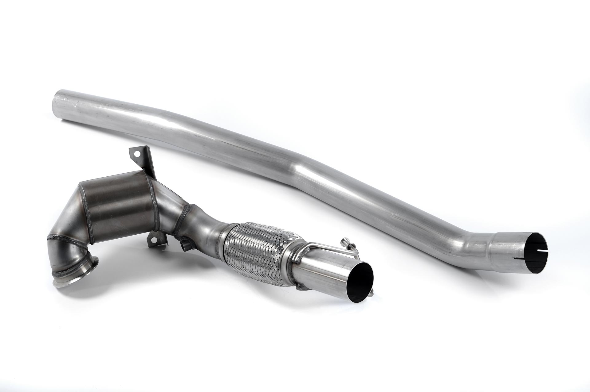 Milltek Large Bore Downpipe Hi-Flow Sports Cat | VAG MQB 2.0T