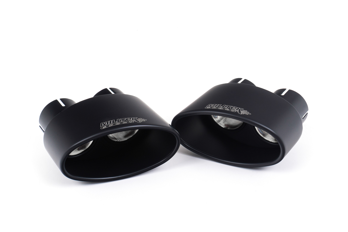 Milltek Road+ Cat-Back Exhaust | Audi B9 RS5 Coupe - Cerakote Black Tips