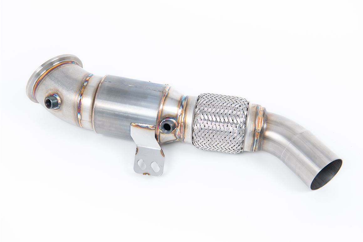Milltek Large Bore Downpipe, 200-Cell Race Cat | BMW M240i F22 LCI
