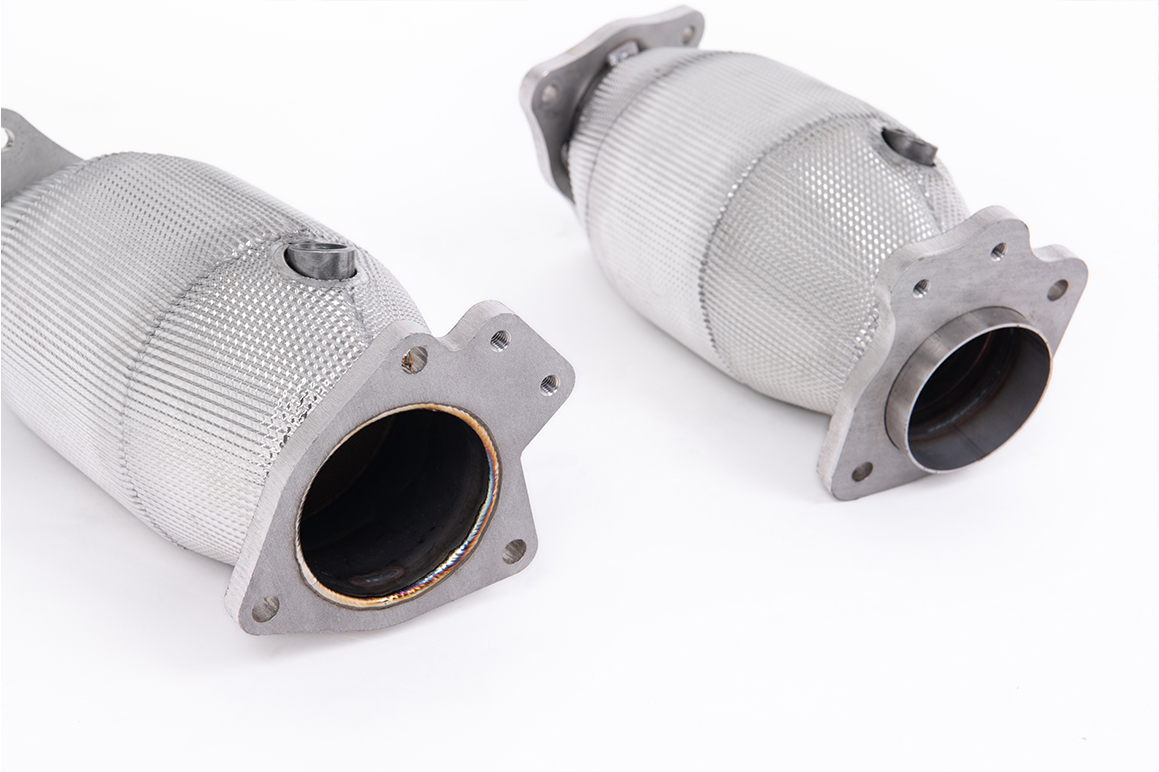 Milltek HJS Hi-Flow Sports Cat (w/ Heat Wrap) | Chevrolet C8 Corvette Z06