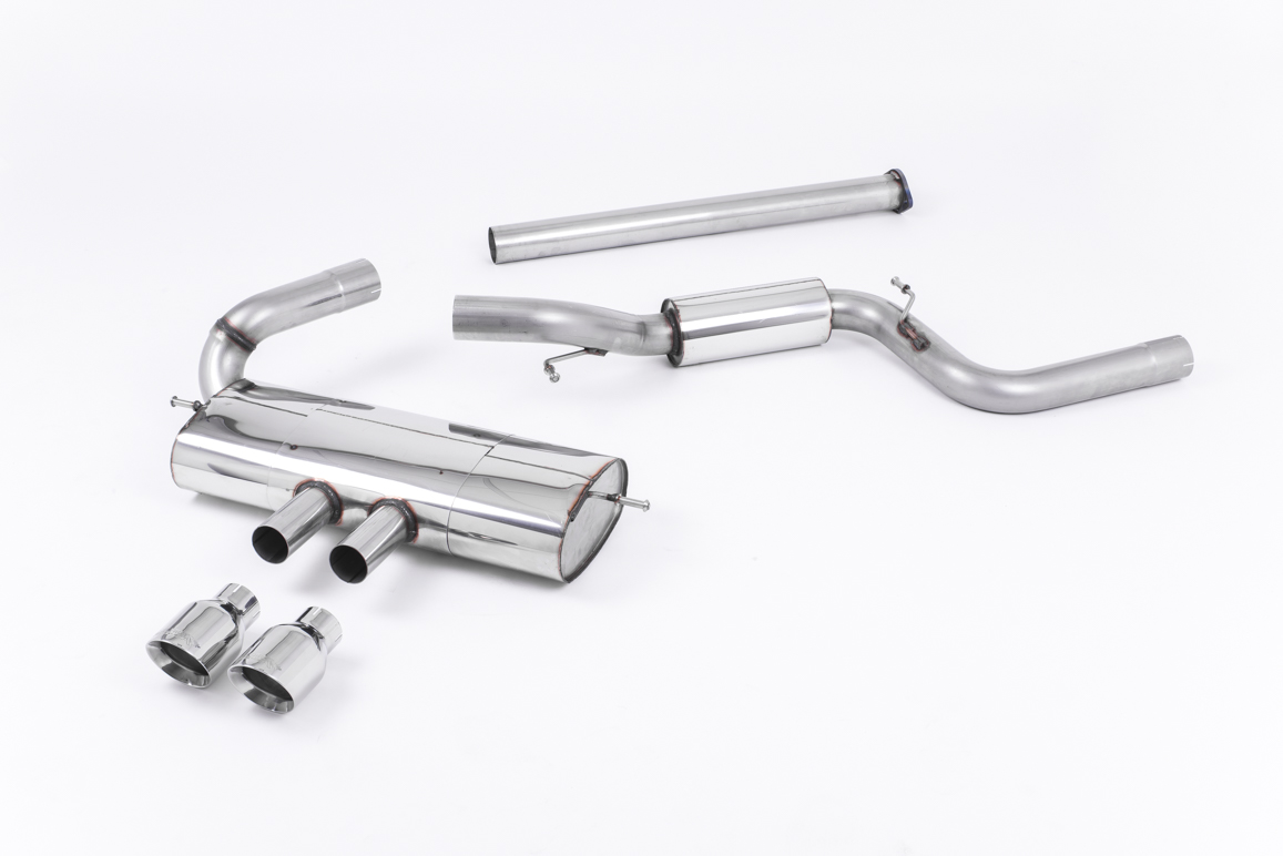Milltek Road+ Cat-Back Exhaust | Ford Focus MK3 ST - Polished Tips