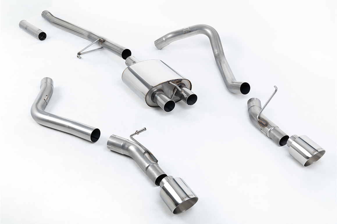 Milltek Side Exit Cat-Back Exhaust | Jeep Gladiator 3.6 V6 - Polished Tips