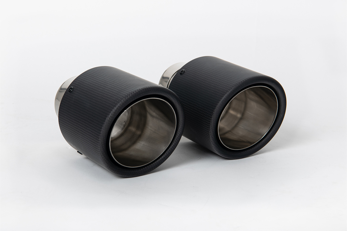 Milltek 80mm Cat-Back Exhaust | VW Golf MK8 GTI-Carbon Fibre Tips