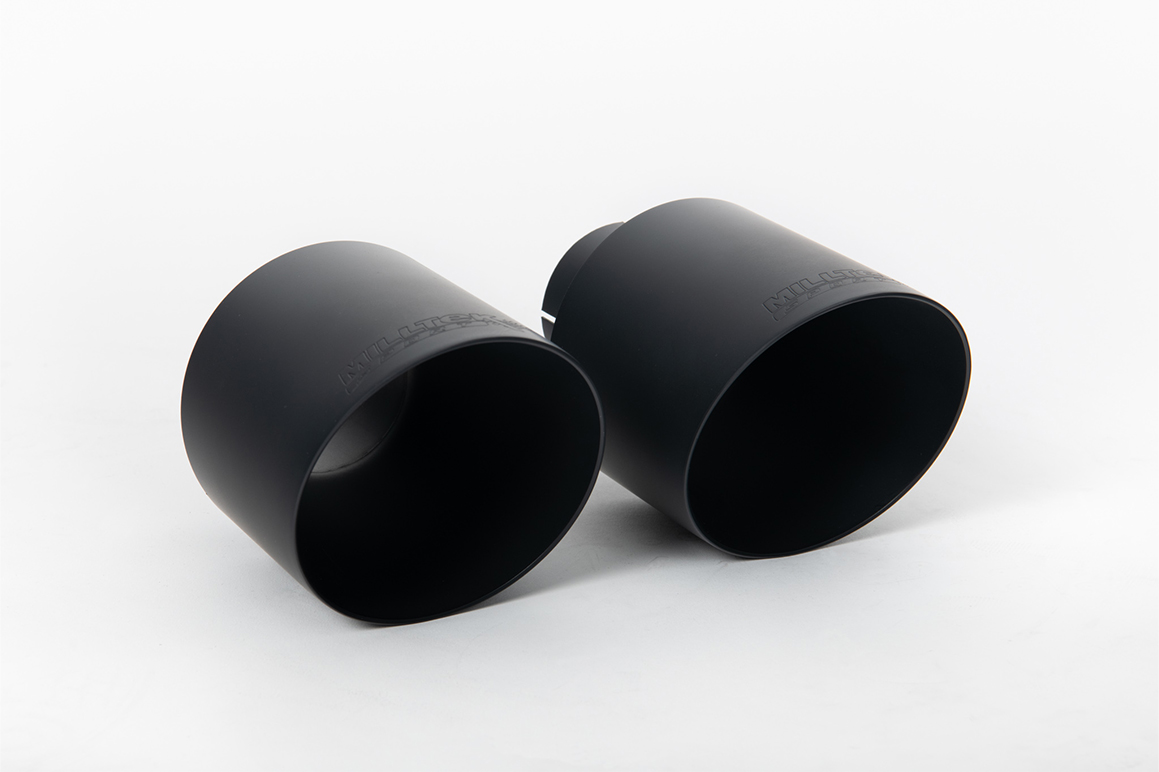 Milltek 80mm Race Cat-Back Exhaust | VW Golf GTI MK8-Cerakote Black Tips