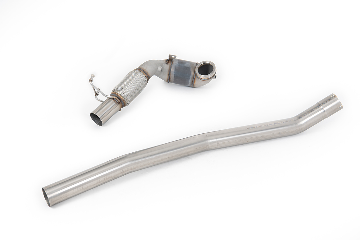 Milltek V2 Large Bore Downpipe Race Cat | VW Golf MK7 R / MK7.5 R