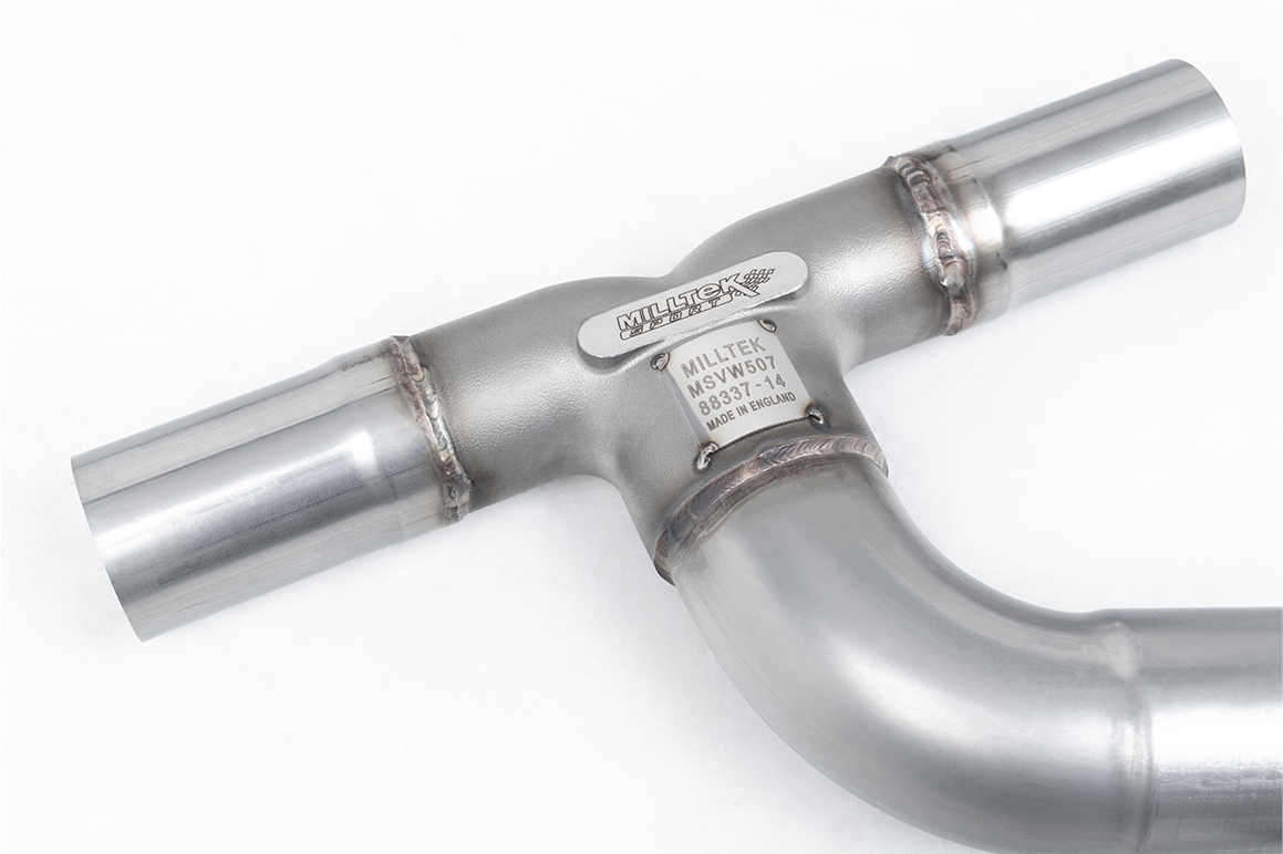 Milltek Non-Resonated Cat-Back Exhaust | VW Arteon 2.0 TSI