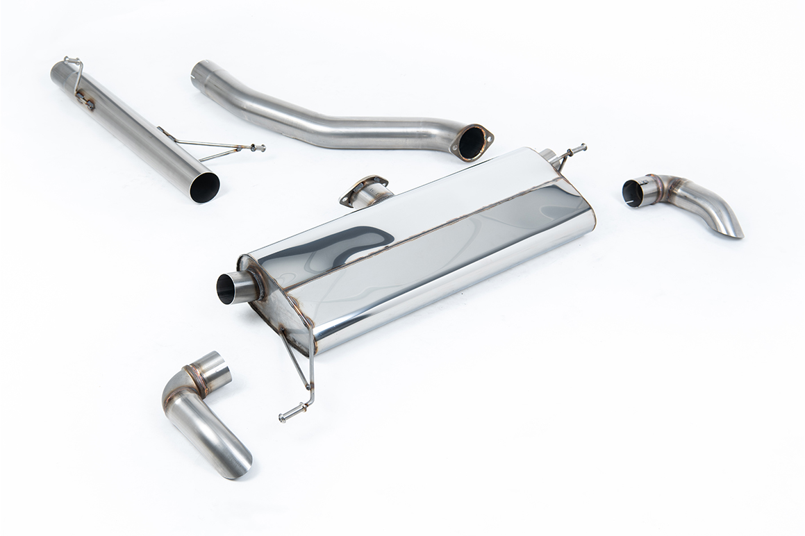 Milltek 80mm Non-Resonated Cat-Back Exhaust | VW Atlas 3.6 VR6 (2022+ SUV & Cross Sport)-Downturn Tips